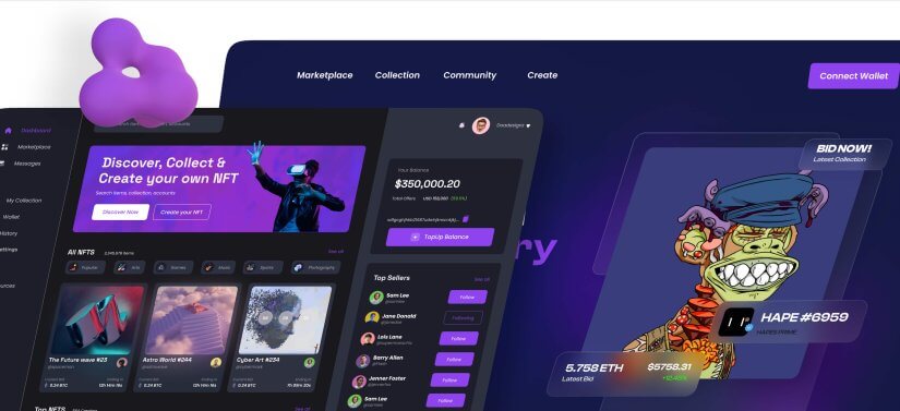 NFT Platform with Vue.js