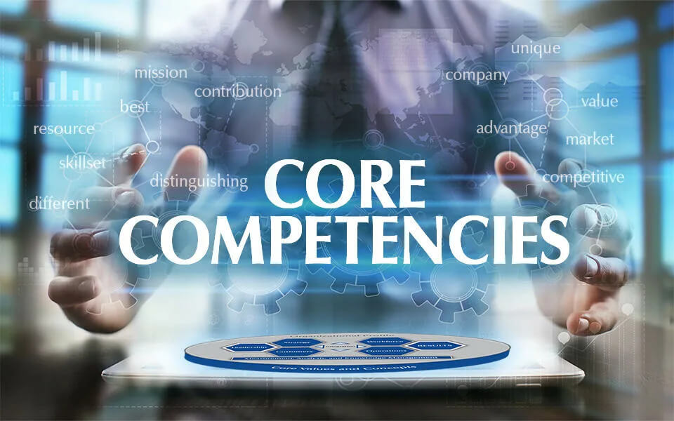 focus on core competencies when outsourcing