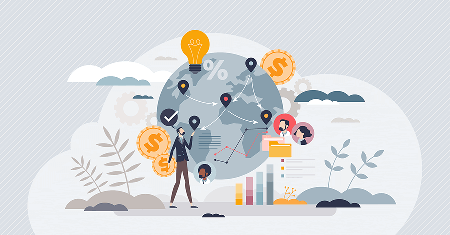 structure of expenses for outsourcing and offshoring