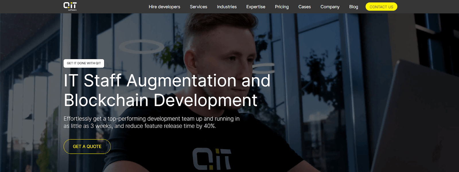 IT staff augmentation with QIT Software 