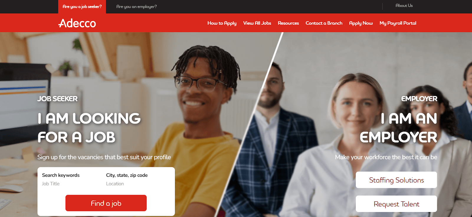 Adecco marketplace for software developers