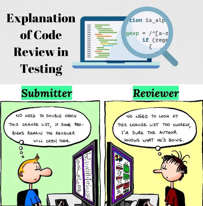 code review submitter and reviewer