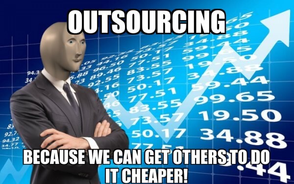 why to oursource